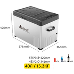 C-40 / - Автохолодильник (40 л, с Bluetooth) компрессорный Alpicool ACS-40 (40 литров) 12-24-220В с Bluetooth (Гарантия 14 дней)