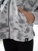 Худи для девочки на молнии в школу