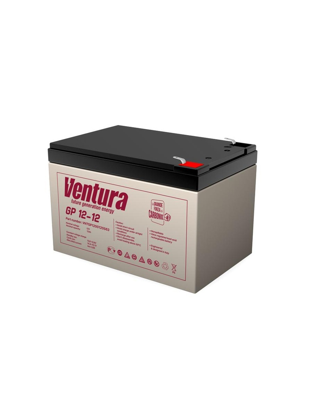 Аккумулятор 12В 12А.ч GP 12-12 Ventura