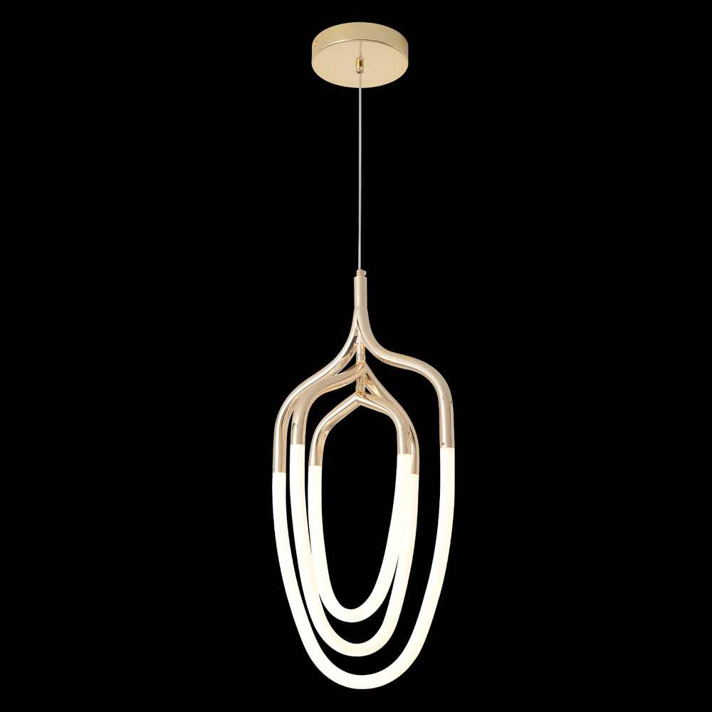 Подвесной светодиодный светильник Crystal Lux PERA SP50W LED GOLD