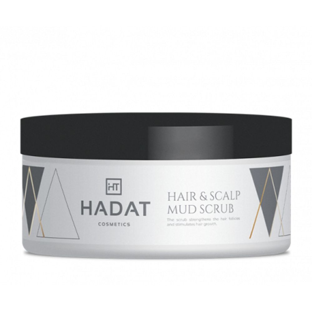 HADAT Hair&amp;Scalp Mud scrub Очищающий скраб с морской солью для волос и кожи головы, 300 мл