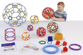 Набор по основам математики, конструирования и моделирования ПОЛИДРОН КАРКАСЫ "Архимедовы тела"