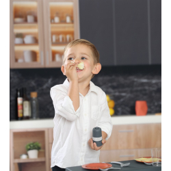 Детская кухня-остров Smoby 312601 с духовкой раковиной холодильником и 23 аксессуарами от 3 лет — фото 7