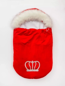 Конверт на выписку новорождённому зимний