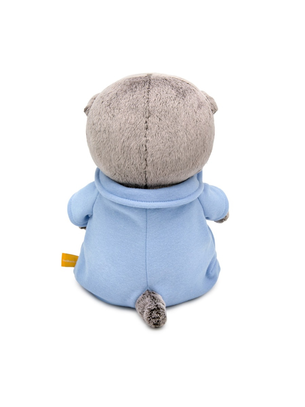 Мягкая игрушка Кот Басик в голубом комбинезоне 20 см BB-155