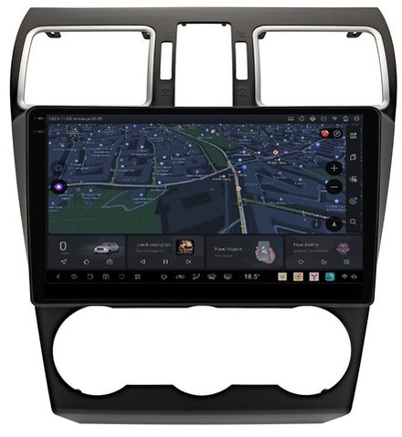Магнитола для Subaru Forester, Impreza, XV 2015-2018 - Carmedia OL-9511-3 QLed+2K, Android 13, UIS7870 (DUDU7), CarPlay, SIM-слот