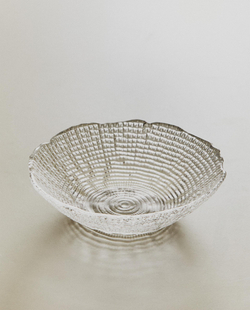 Zara Home салатник из стекла, цвет прозрачный, 16 см