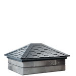 Колпак для забора EVEREST классический на 2,5 кирпича