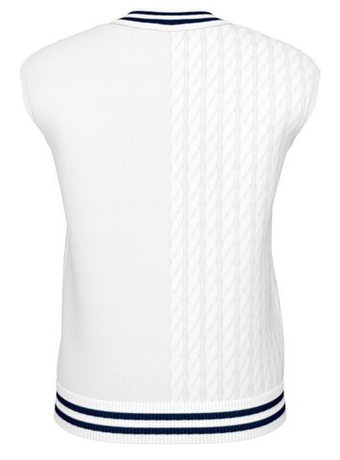 Женская теннисная жилетка Head Performance Capsule Pullunder - белый