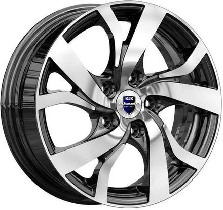 K&K Палермо 6.5x16 5x114.3 ET 40 Dia 66.1 (алмаз черный)