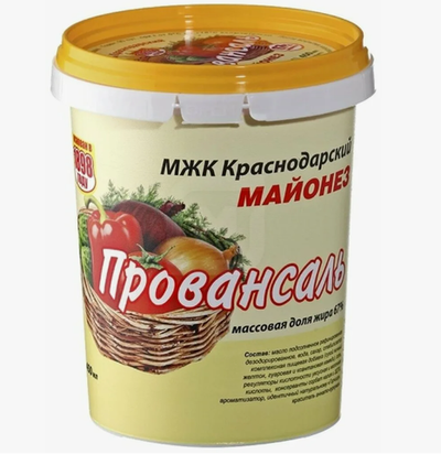 Майонез Провансаль МЖК 67% 450мл