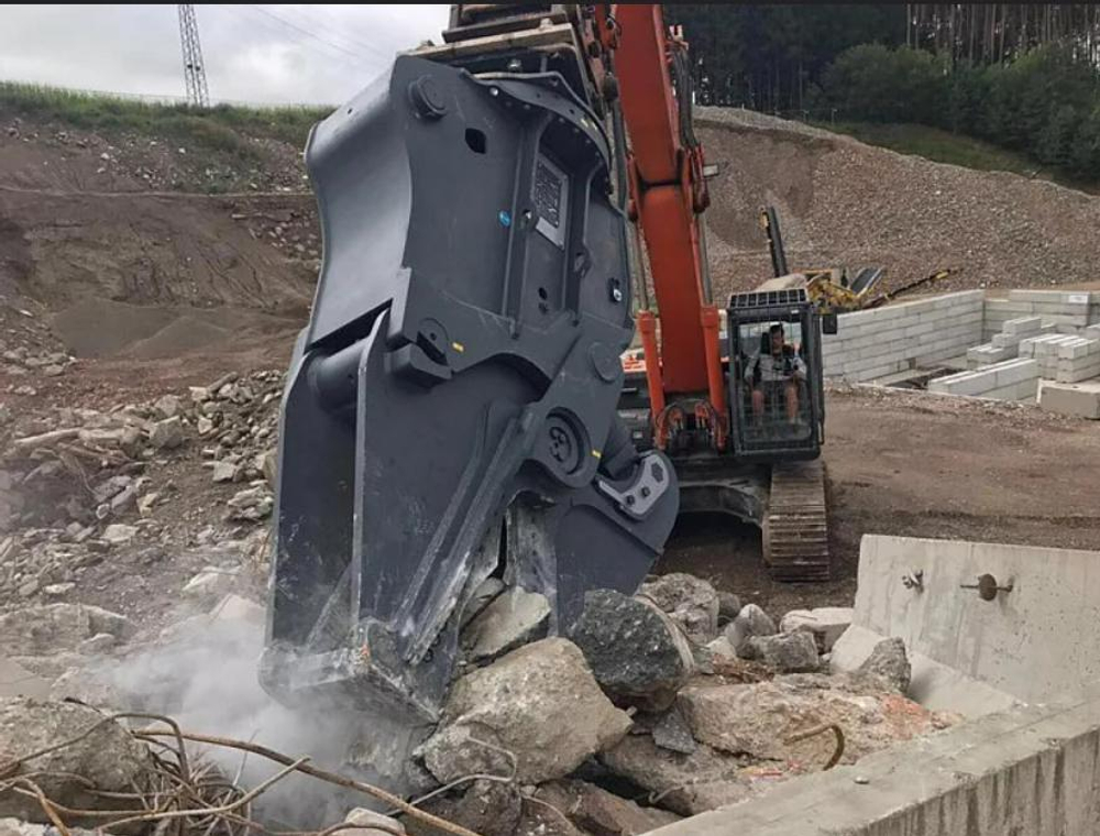 Крашер гидравлический с ротацией на Экскаватор Doosan