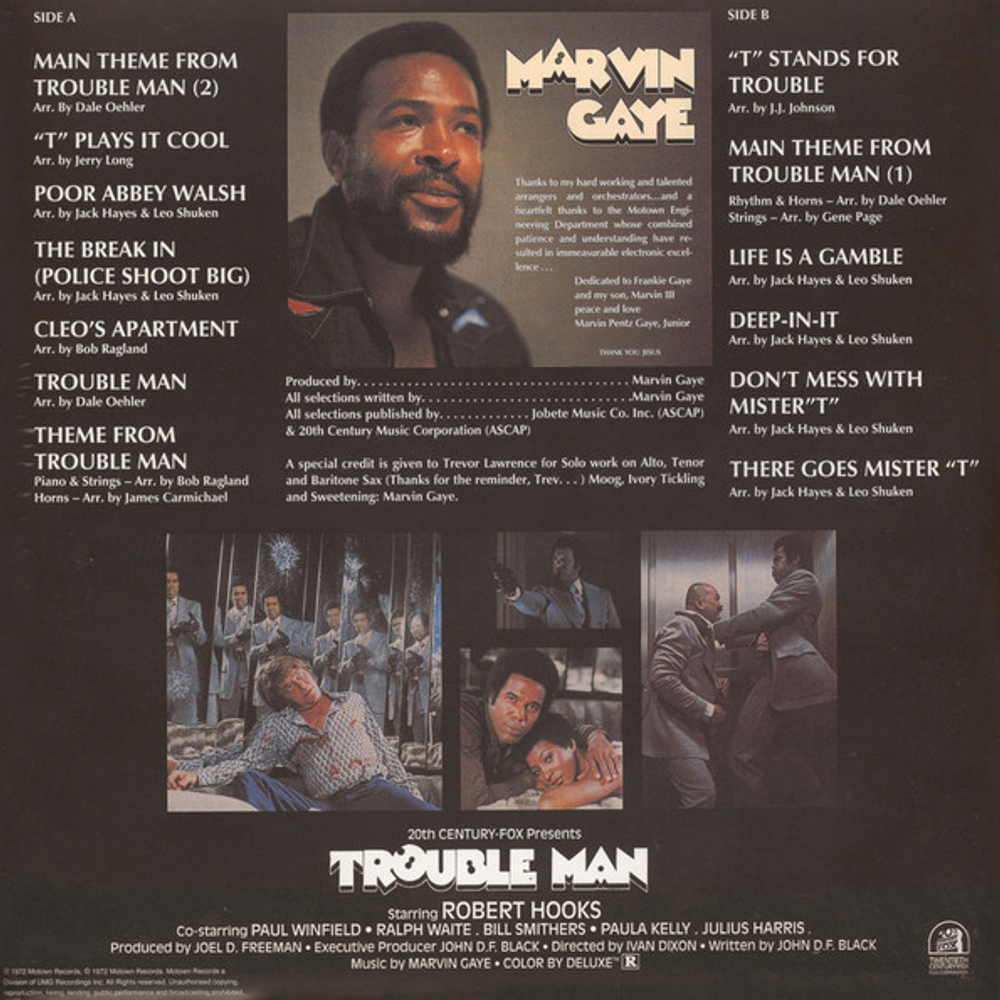 Marvin Gaye / Trouble Man (LP)