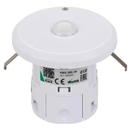 INTELLIGENT ARLIGHT Датчик движения KNX-305-IN (BUS, 5m*10m) (IARL, IP20 Пластик, 2 года) 025672