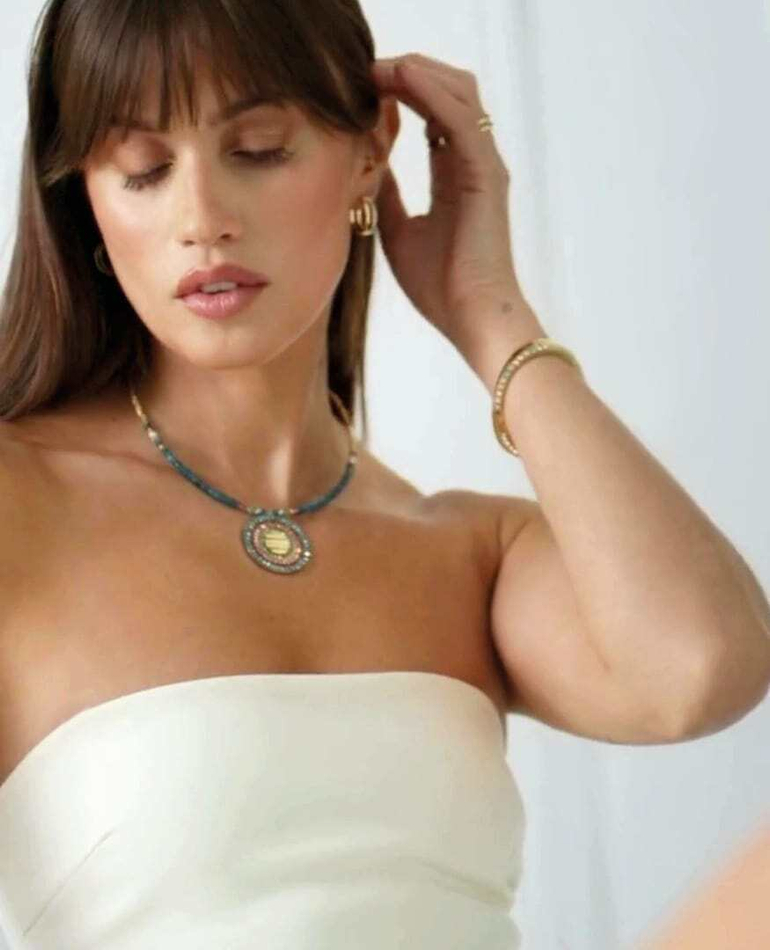 Колье Coeur de Lion Multicolour Boho 2036/10-1583