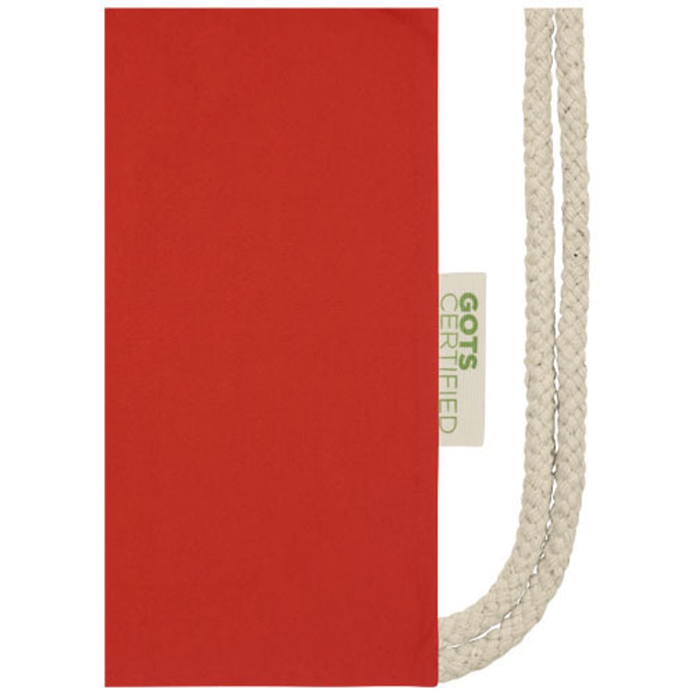 Рюкзак на шнурках Orissa из органического хлопка, плотность 100 г/м²