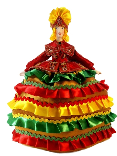 Кукла-грелка на чайник Русская красавица