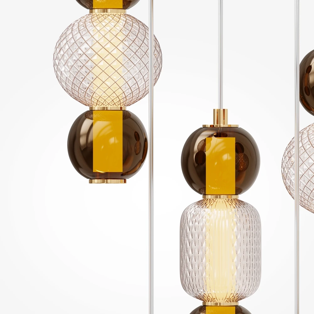 Подвесная люстра Maytoni DROP MOD273PL-L80G3K