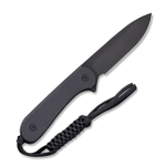 Нож туристический CIVIVI Fixed Blade Elementum сталь D2, рукоять G10 черная