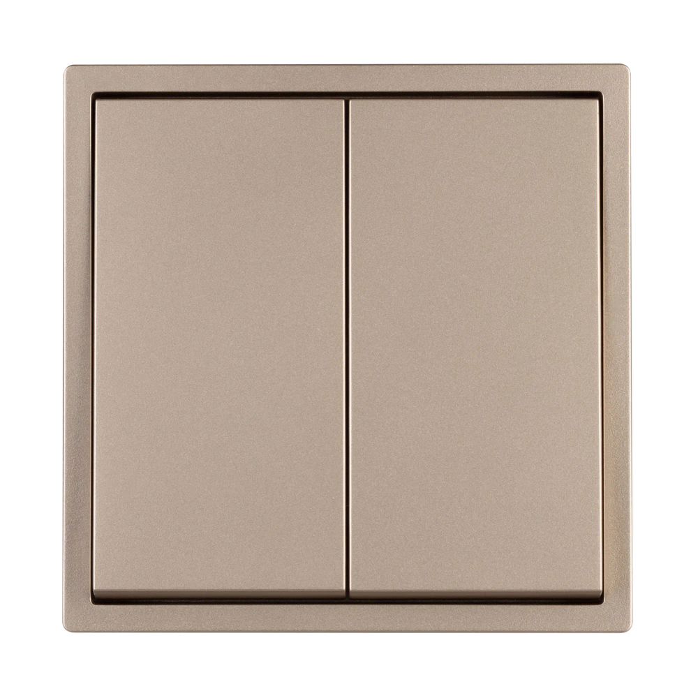 Механизм выключателя управления шторами SWT-TENDO-MKR2-PL-GD (230V, 10A) (Arlight, Песочный) 054141