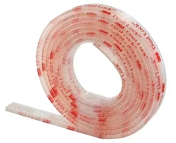 Многоразовая застёжка 3M Dual Lock SJ3560, прозрачная, 25 мм * 1 м / Липучка на клейкой основе, самозацепляющиеся грибки