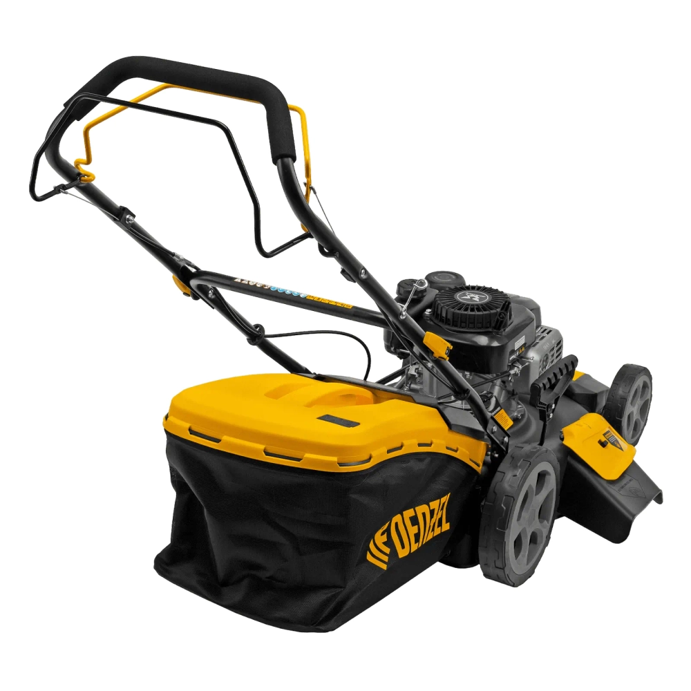 Газонокосилка бензиновая DENZEL GLR-510SP-ZS: 4.5 л.с., нож 51 см, 58825