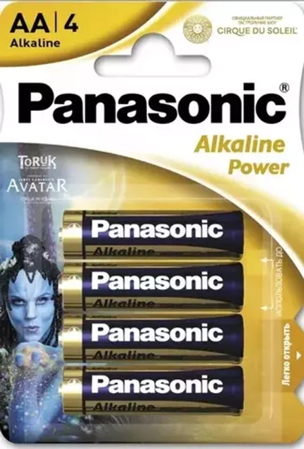 Батарейка PANASONIC LR6 Alkaline BP4
