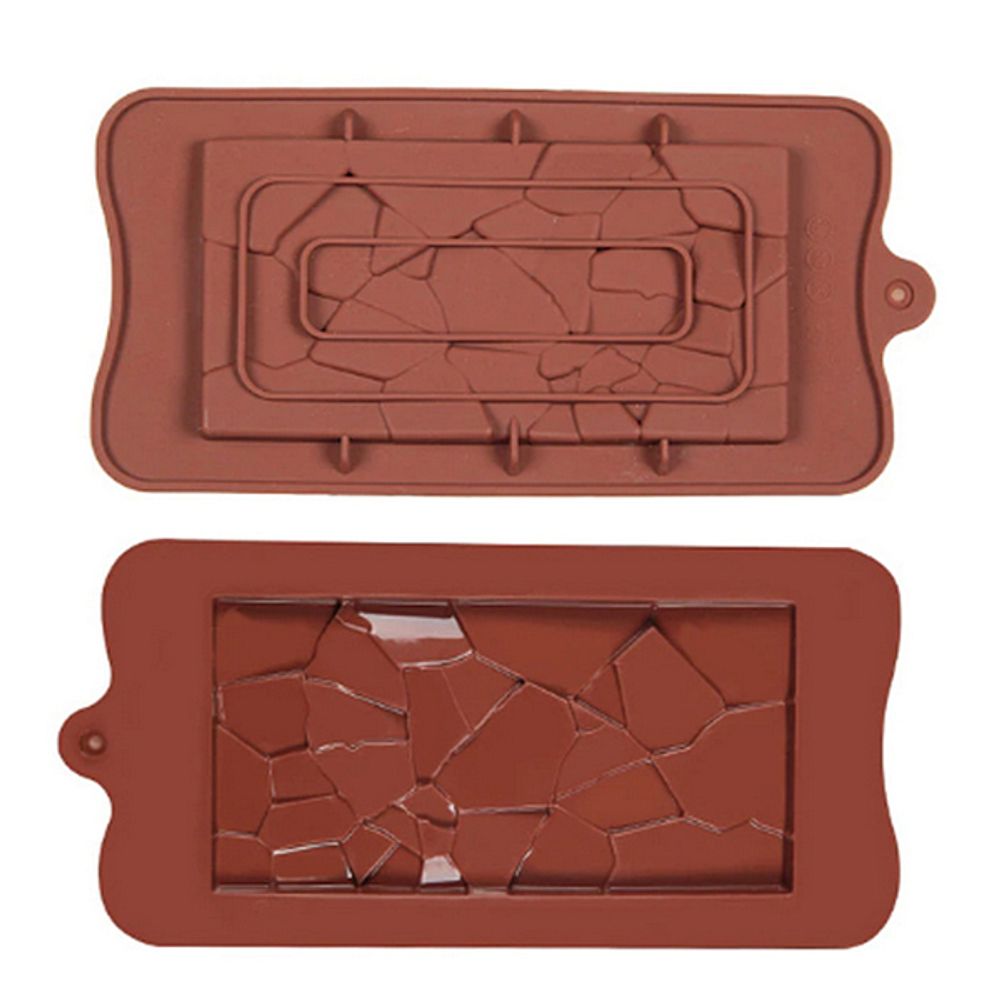 Форма силиконовая для шоколада «Плитка осколки»