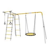 ROMANA Полянка Плюс 2 (желтый/серый) (с сеткой-гнездом 80см)