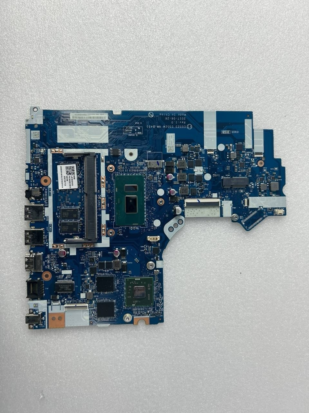 Материнская плата для ноутбука Lenovo ideapad 330-15IGM NM-B66 81DE Intel core I5-8250U Radeon 530 2G 4G WIN (5B20R19919), оригинал