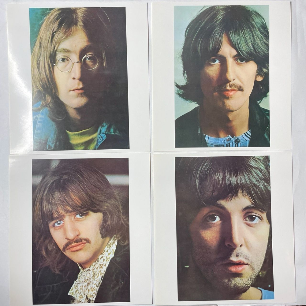 Винтажная виниловая пластинка LP The Beatles White Album (Japan 1973) (No Obi) (Poster, 4 Photo) Ob-La-Di, Ob-La-Da