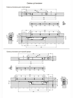 ST-DC524HO-SL Дверной доводчик