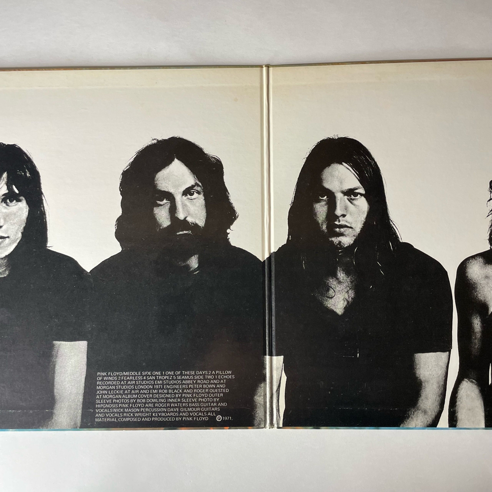 Винтажная виниловая пластинка LP Pink Floyd Meddle (Япония 1974) (Без Оби)