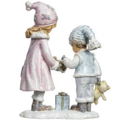 GAEM Фигурка декоративная "Дети", L10 W5 H12,5 см