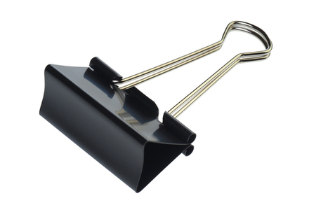 Зажим для бумаг металлический 51мм черный 12шт/уп Office Space
