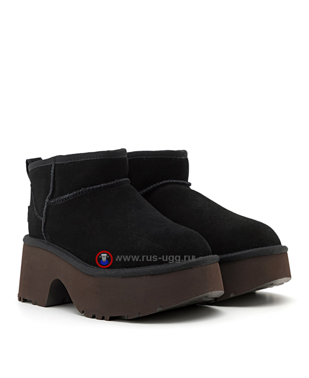 ULTRA MINI HEIGHTS Ankle Boots - Black