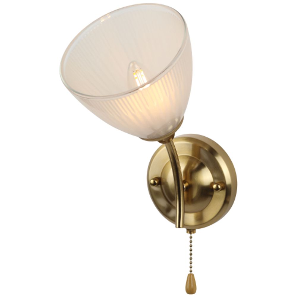 Бра светильник Rivoli Debra 9189-401 настенный 1 х Е27 60 Вт модерн с выключателем | Rivoli