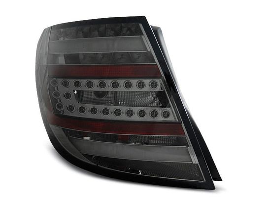 Задние фонари Mercedes C W204 smoke led bar