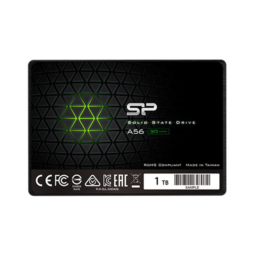 Твердотельный диск 1TB Silicon Power A56, 2.5&quot;, SATA III [R/W - 560/530 MB/s] TLC