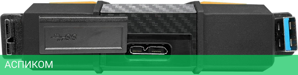 Внешний накопитель A-Data HD710 Pro 2TB желтый (AHD710P-2TU31-CYL)