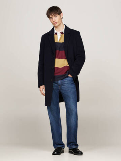 Хлопковое пальто Tommy Hilfiger - темно-синий(MW0MW36611)