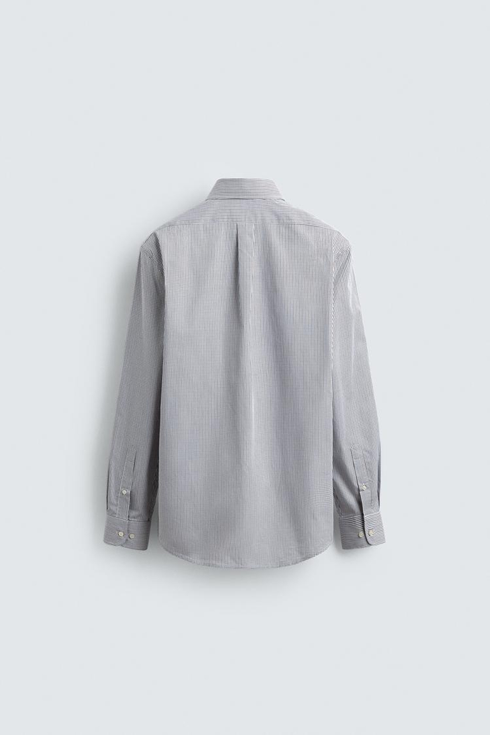 ZARA РУБАШКА REGULAR FIT В КЛЕТКУ, РЫЖЕВАТО-КОРИЧНЕВЫЙ