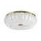 7719/48L PIKO LED SN 027 Светильник металл/стекло/прозрачный/золотой LED 48Вт 3000-6500K D400 IP20 пульт ДУ TESORO