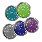 Часы настенные Bresser MyTime ND DCF Thermo/Hygro, 25 см, серые