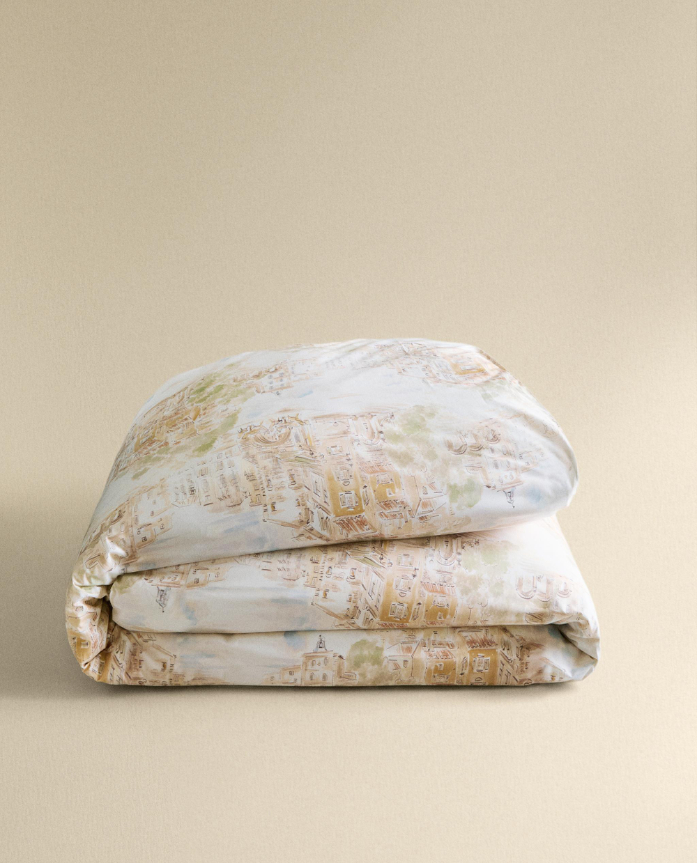 Пододеяльник Zara Home, хлопок 100%, однотонный, 4127/088