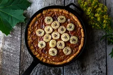Чугунная круглая сковорода со съёмной ручкой Ooni Skillet, Ø25 см