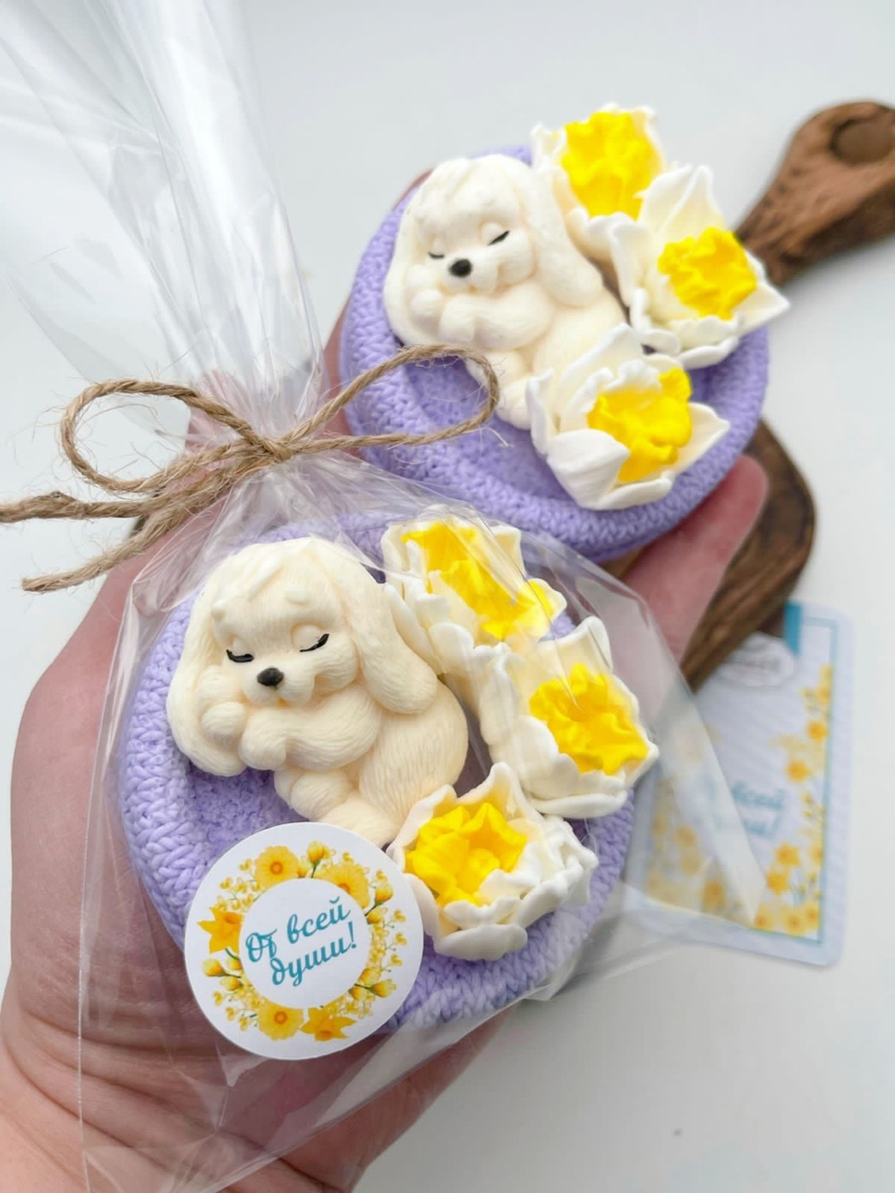 Мыло «Зайчик весенний, вайлет»