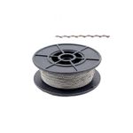 Проволока для опечатывания витая, оцинкованная 100 м.