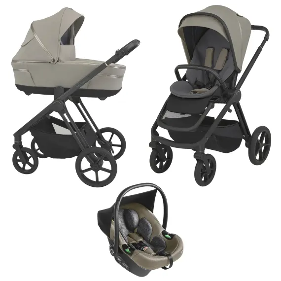 Коляска Espiro Miloo 3 в 1 Cashmere Gray (117)
