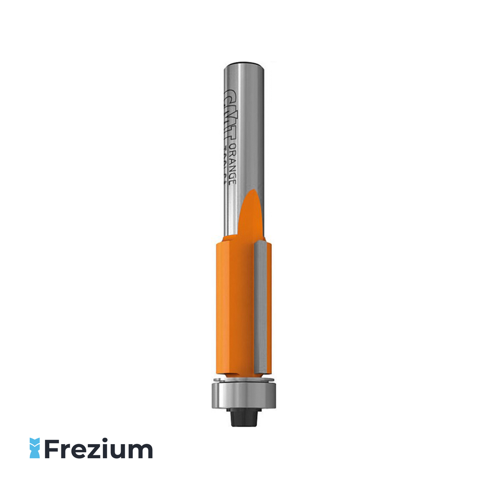 Прямая обгонная фреза с подшипником «CMT Orange Tools» (19x8x25,4; 906.191.11)